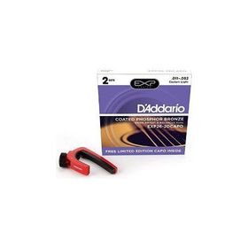 D'addario EXP262DCAPO Akustik Gitar Teli