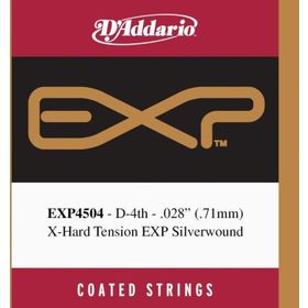 D'addario EXP4504 Tek Teli Pro Arte Nylon Core Silve Klasik Gitar