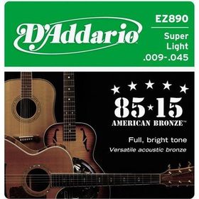 D'addario EZ890 Akustik Gitar Tel Seti