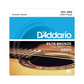 D'addario EZ910 Light 011 Akustik Tel Set