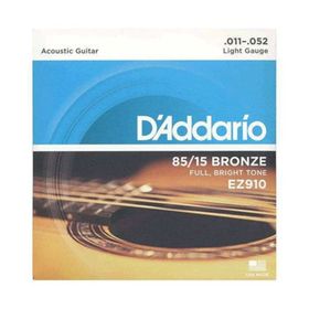 D'addario EZ910 Light 011 Akustik Tel Set