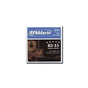 D'addario EZ910 Light 011 Akustik Tel Set
