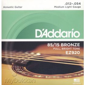 D'addario EZ920 Takım Tel Akustik Gitar Teli