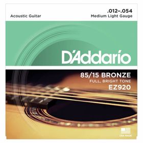 D'addario EZ920 Takım Tel Akustik Gitar Teli