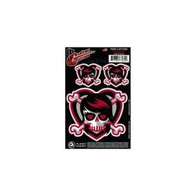 D'addario GT77032 Emo Gırl Skull Gitar Stickerı