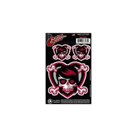 D'addario GT77032 Emo Gırl Skull Gitar Stickerı