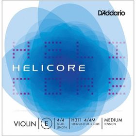 D'addario H311 4-4M E Mi Helicore Tek Keman Teli