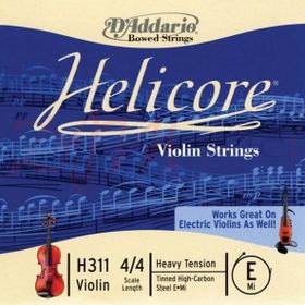 D'addario H311H Helicore Keman E Heavy Keman Tel