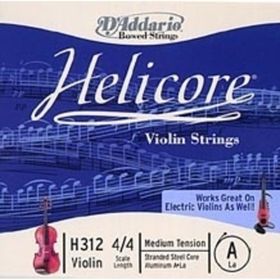 D'addario H312 Helıcore A-LA Scale Keman/Elektro KKeman Tek Tel