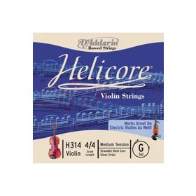 D'addario H314 Helıcore G-Sol Scale Keman-Elektro Keman Tek Tel