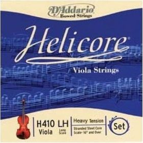 D'addario H410LH Helicore Long Hvy Keman Tel Set