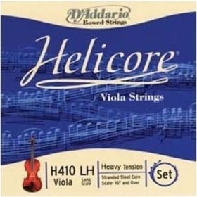 D'addario H410LH Helicore Long Hvy Keman Tel Set