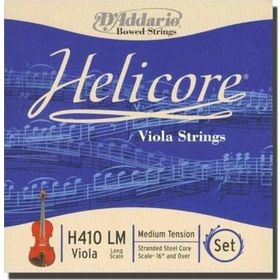 D'addario H410LM Helıcore Long Scale Medıum Tensı Vıola Tel Seti