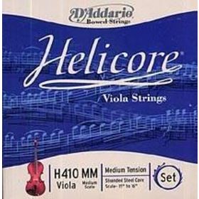 D'addario H410MM Helıcore Medıum Scale Medıum Ten Vıola Tel Seti