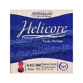 D'addario H410MM Helıcore Medıum Scale Medıum Ten Vıola Tel Seti