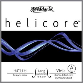 D'addario H411LH Helıcore A-La Long Scale Heavy T. Vıola Tek Tel