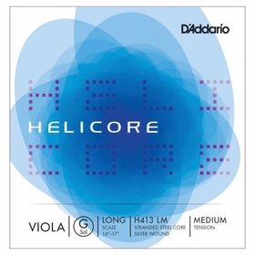 D'addario H413 G Sol Helicore Lm Tek Viyola Teli