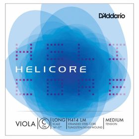 D'addario H414 C Do Helicore Lm Tek Viyola Teli