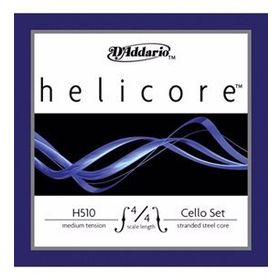 D'addario H510M 4-4 Helicore Medium Çello Tel Seti