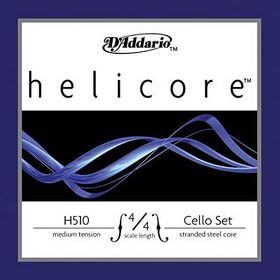 D'addario H510M 4-4 Helicore Medium Çello Tel Seti