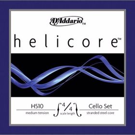 D'addario H510M 4-4 Helicore Medium Çello Tel Seti
