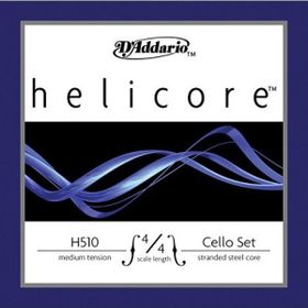 D'addario H510M 4-4 Helicore Medium Çello Tel Seti