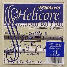 D'addario H511 A La Helicore 4-4M Tek Çello Teli