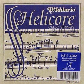 D'addario H511 A La Helicore 4-4M Tek Çello Teli