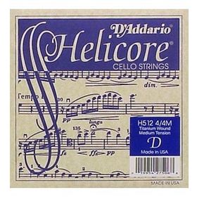 D'addario H512 D Re Helicore 4-4M Tek Çello Teli