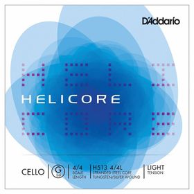 D'addario H513 G Sol Helicore 4-4M Tek Çello Teli