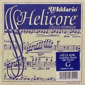 D'addario H513 Helıcore G-Sol Long Scale Medıum Cello Tek Tel