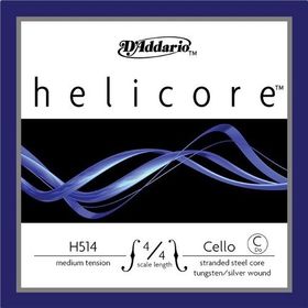 D'addario H514 C Do Helicore 4-4M Tek Çello Teli