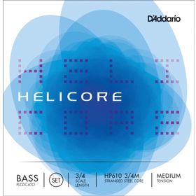 D'addario H610 Teli Helicore 3-4M Kontrabas