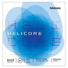 D'addario H610 Teli Helicore 3-4M Kontrabas