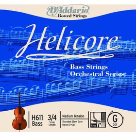 D'addario H611 E Mi Helicore 3-4M Tek Kontrabas Teli