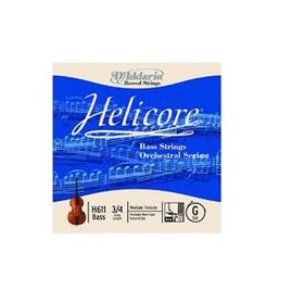 D'addario H611 G Sol Helicore 3-4M Tek Kontrabas Teli