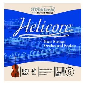 D'addario H611 Helıcore G-Sol Scale 3/4 Dou Kontrabas Tek Tel