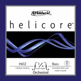 D'addario H612 D Re Helicore 3-4M Tek Kontrabas Teli