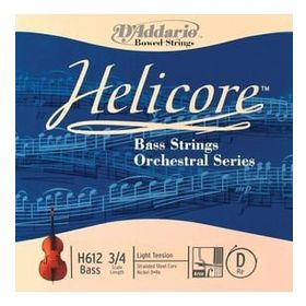 D'addario H612 Helıcore D-RE Scale 3/4 Doub Kontrabas Tek Tel