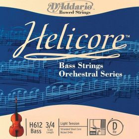 D'addario H612 Helıcore D-RE Scale 3/4 Doub Kontrabas Tek Tel