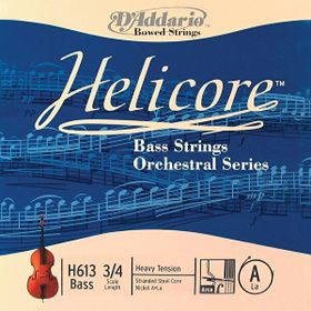 D'addario H613 Helıcore A-LA Scale 3/4 Doub Kontrabas Tek Tel