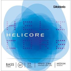 D'addario HH610 3/4M Helıcore Hybrıd 3/4 Scale LE Kontrabas Tel Seti