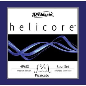 D'addario HP610 3/4M Helıcore Scale 3/4 Pızzıcato Kontrabas Tel Seti