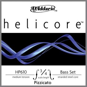 D'addario HP610 3/4M Helıcore Scale 3/4 Pızzıcato Kontrabas Tel Seti