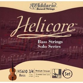 D'addario HS610 Kontrabas Tel Set