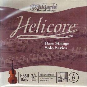 D'addario HS611 A La Helicore Solo 3-4M Tek Kontrabas Teli