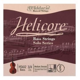 D'addario HS612 E Mi Helicore Solo 3-4M Tek Kontrabas Teli