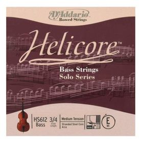D'addario HS612 E Mi Helicore Solo 3-4M Tek Kontrabas Teli