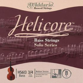 D'addario HS613 Helıcore E-Mİ Scale 3/4 Bass Kontrabas Tek Tel