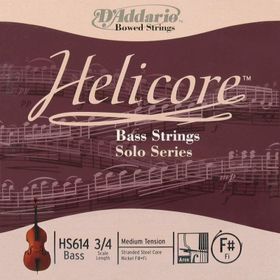 D'addario HS614 Fa Diyez Helicore Solo 3-4M Tek Kontrabas Teli